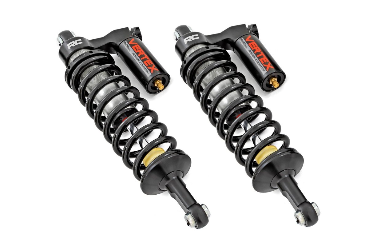 Can-Am Defender MAX HD9 XT Coilover Suspension Kit - Rear - Rough Country - Adjustable - '22-'23